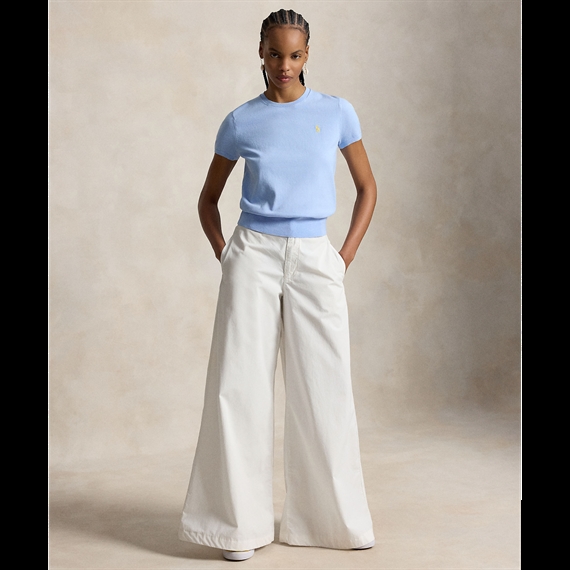 Polo Ralph Lauren Short Sleeve Crewneck Sweater, Blue